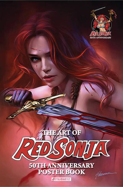RED SONJA 50TH ANN POSTER BOOK TP