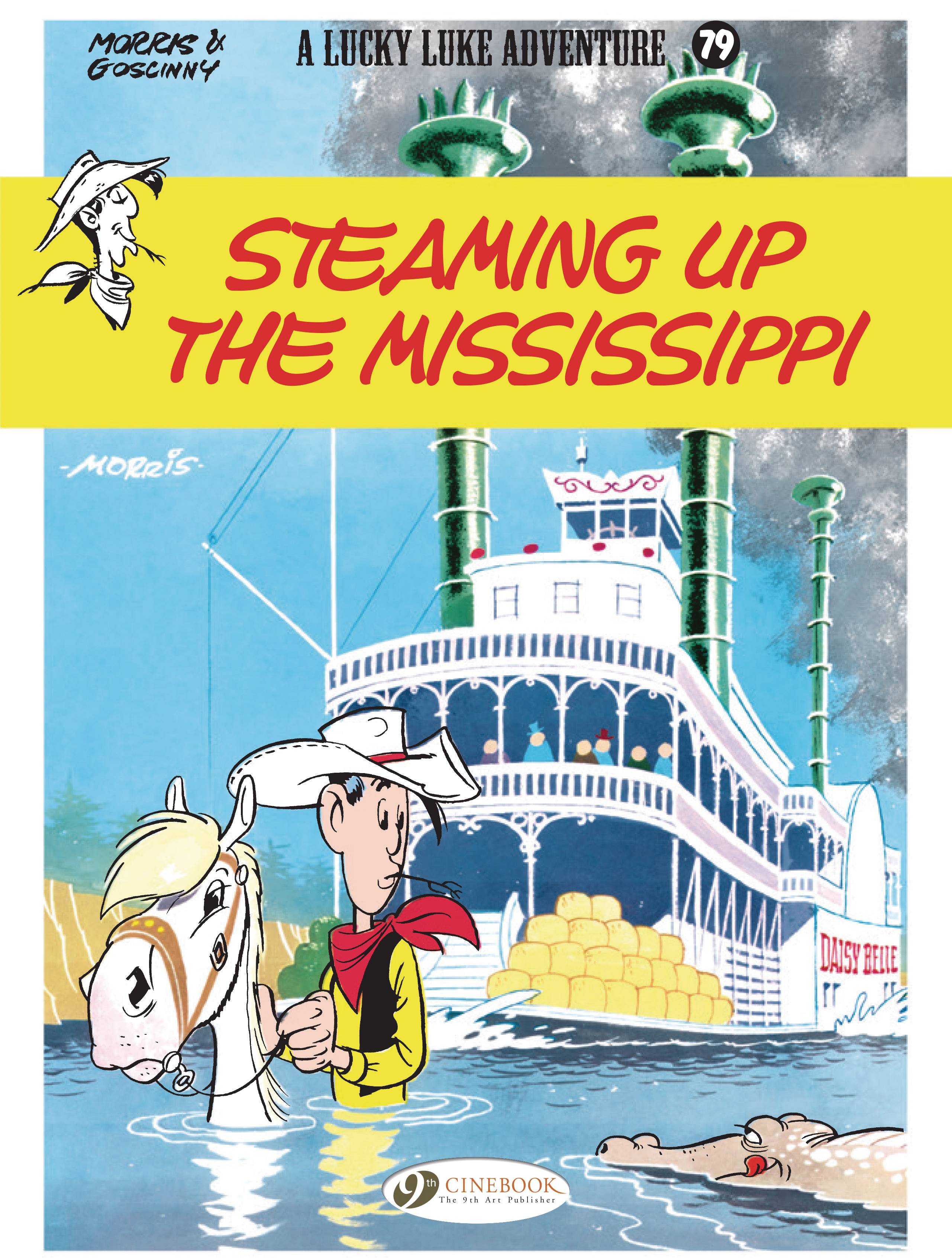 LUCKY LUKE TP 79 STEAMING UP THE MISSISSIPPI