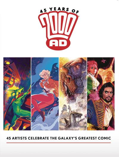45 YEARS OF 2000 AD ANNI ART BOOK HC