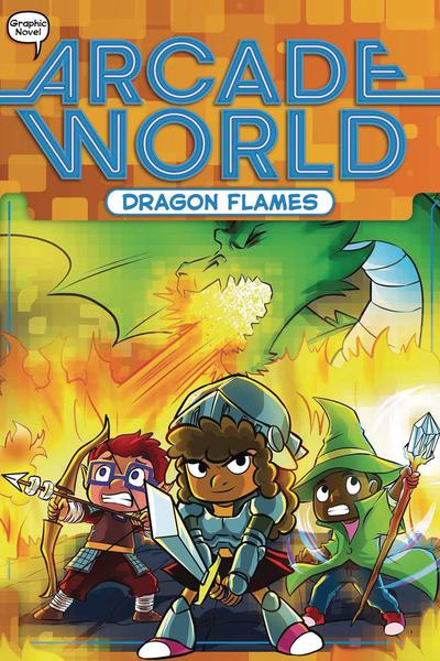 ARCADE WORLD TP CHAPTERBOOK 06 DRAGON FLAMES