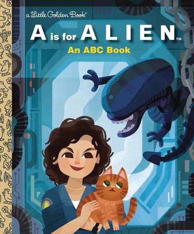 A IS FOR ALIEN ABC GOLDEN BOOK
