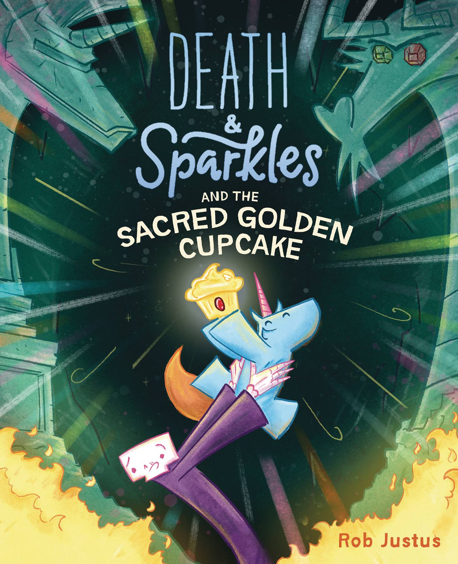 DEATH & SPARKLES HC 02 SACRED GOLDEN CUPCAKE