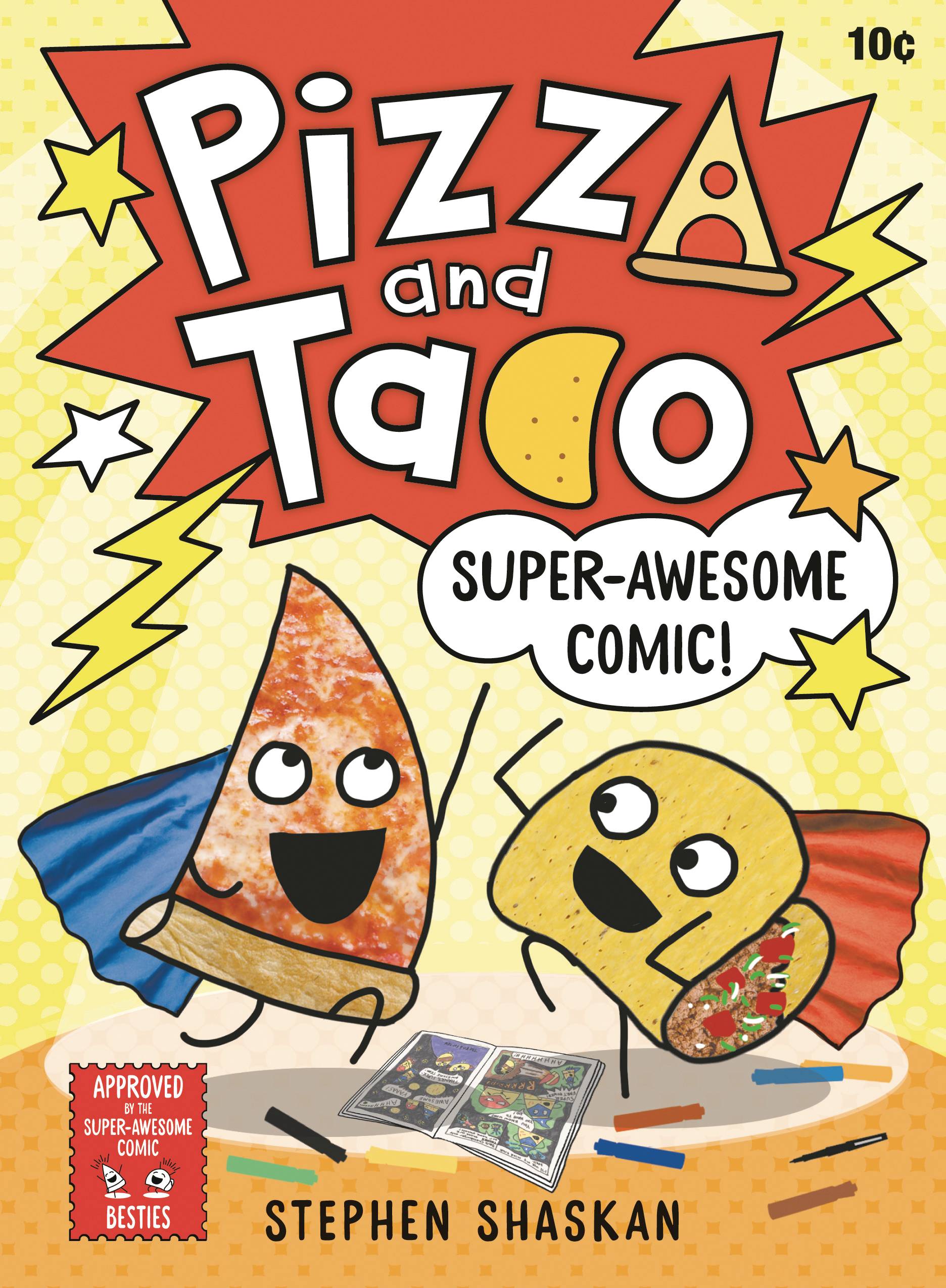 PIZZA AND TACO YA TP 03 SUPER AWESOME COMIC