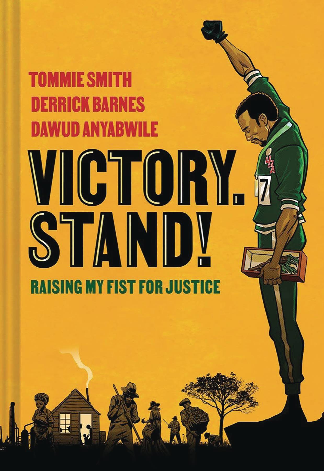 VICTORY STAND RASING MY FIST FOR JUSTICE HC