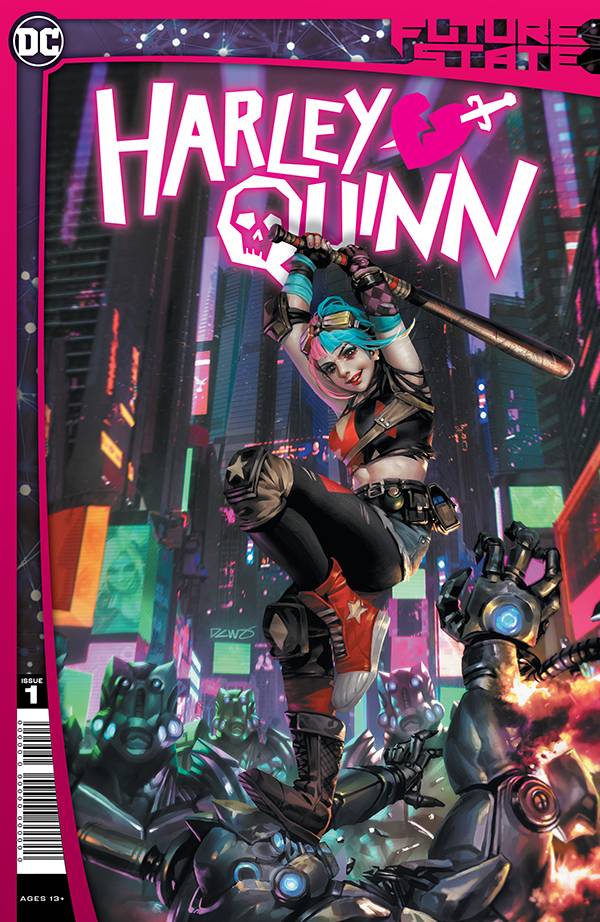 DF HARLEY QUINN #1 PHILIPS SGN