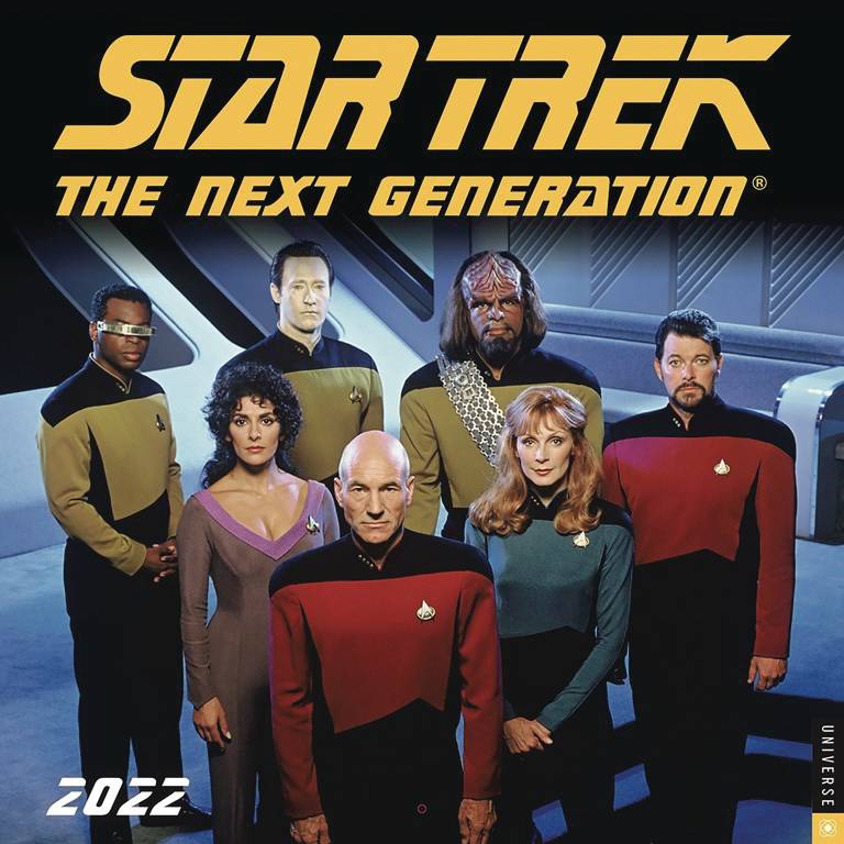 STAR TREK NEXT GENERATION 2022 WALL CALENDAR