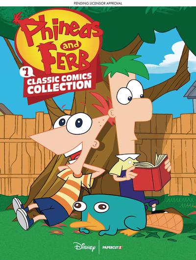 PHINEAS & FERB CLASSIC COMICS COLL TP 01