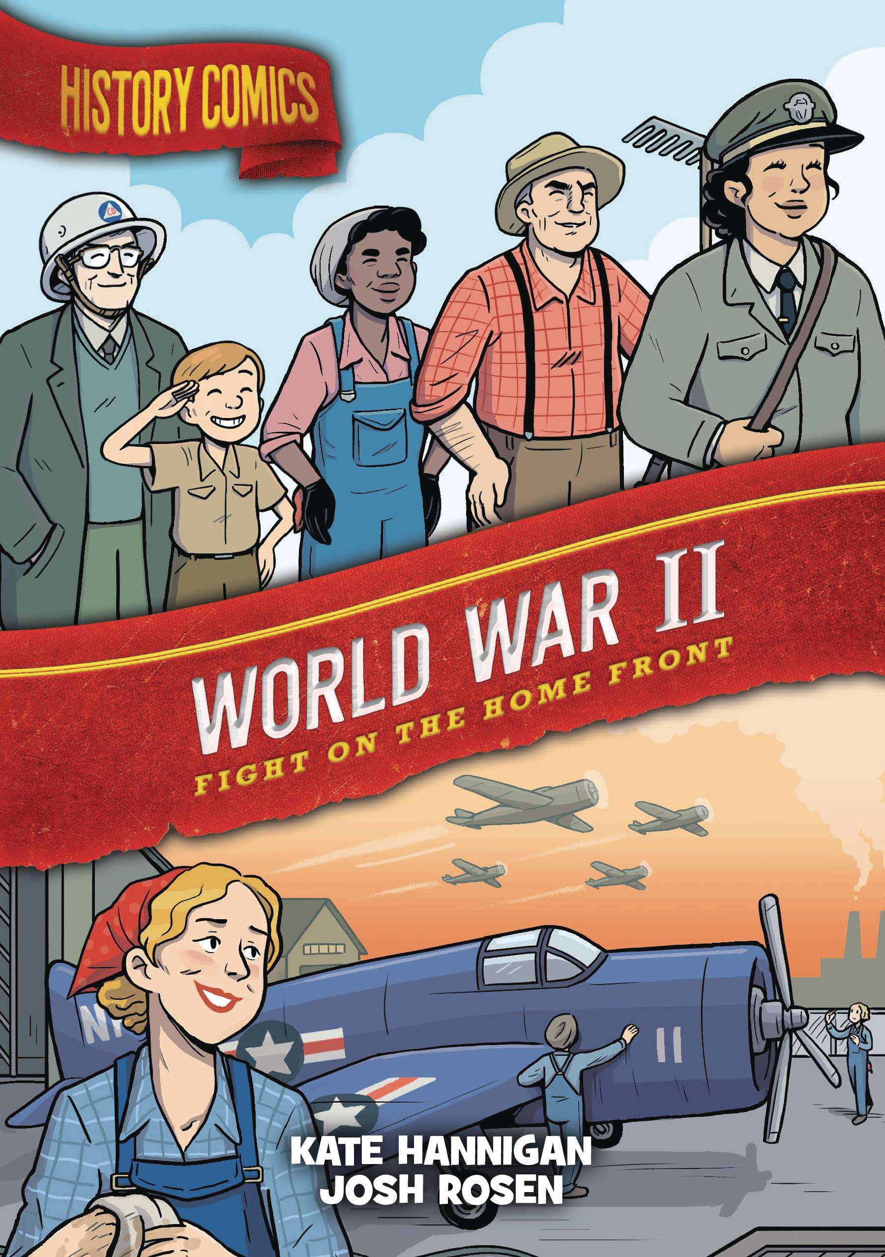 HISTORY COMICS HC WORLD WAR II
