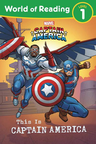 WORLD OF READING LEVEL 1 THIS IS CAPTAIN AMERICA TP