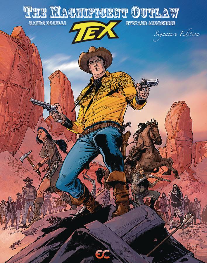 TEX MAGNIFICENT OUTLAW HC