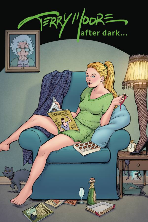 TERRY MOORE AFTER DARK ART BOOK TP
