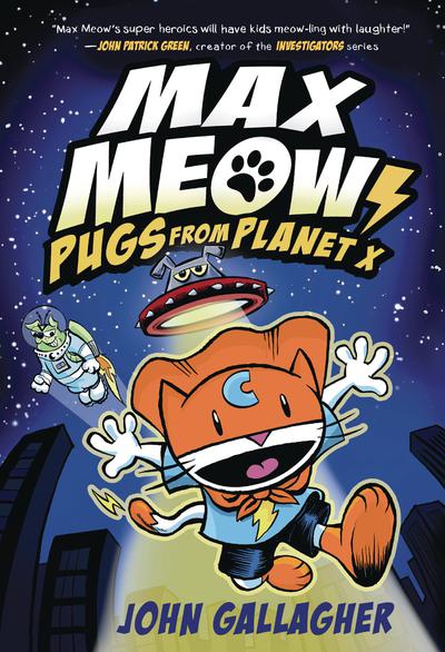MAX MEOW CAT CRUSADER HC 03 PUGS FROM PLANET X
