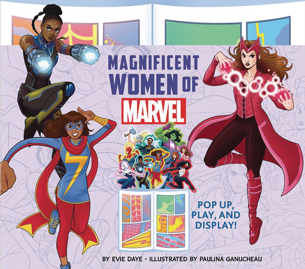 MAGNIFICENT WOMEN OF MARVEL POP UP PLAY & DISPLAY