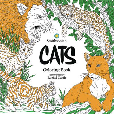 CATS A SMITHSONIAN COLORING BOOK TP