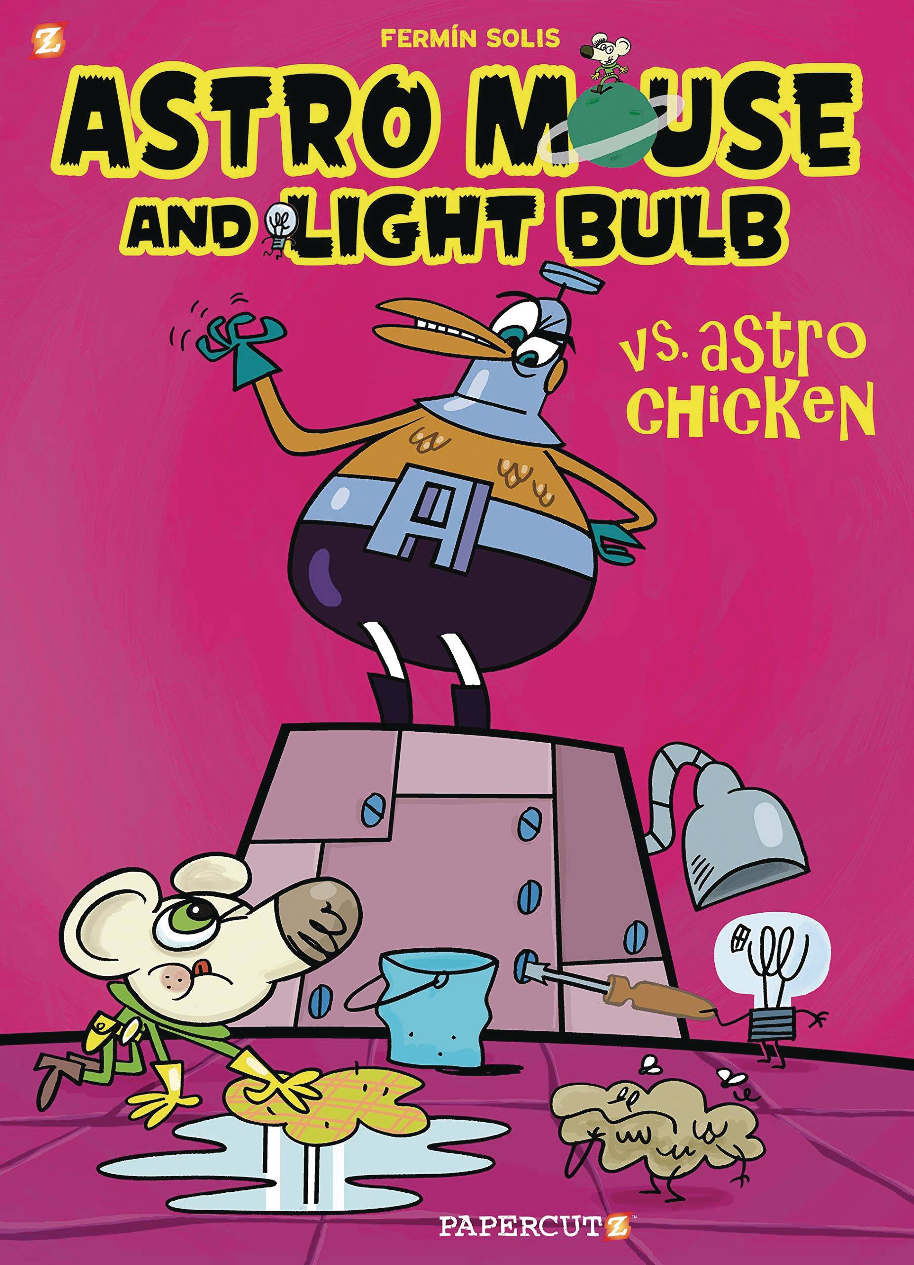 ASTRO MOUSE AND LIGHT BULB HC 01 VS ASTRO CHICKEN