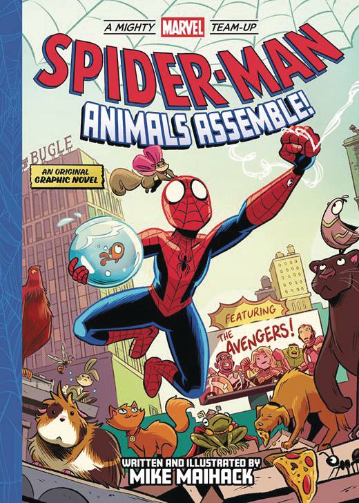 MIGHTY MARVEL TEAM-UP SPIDER-MAN ANIMALS ASSEMBLE TP