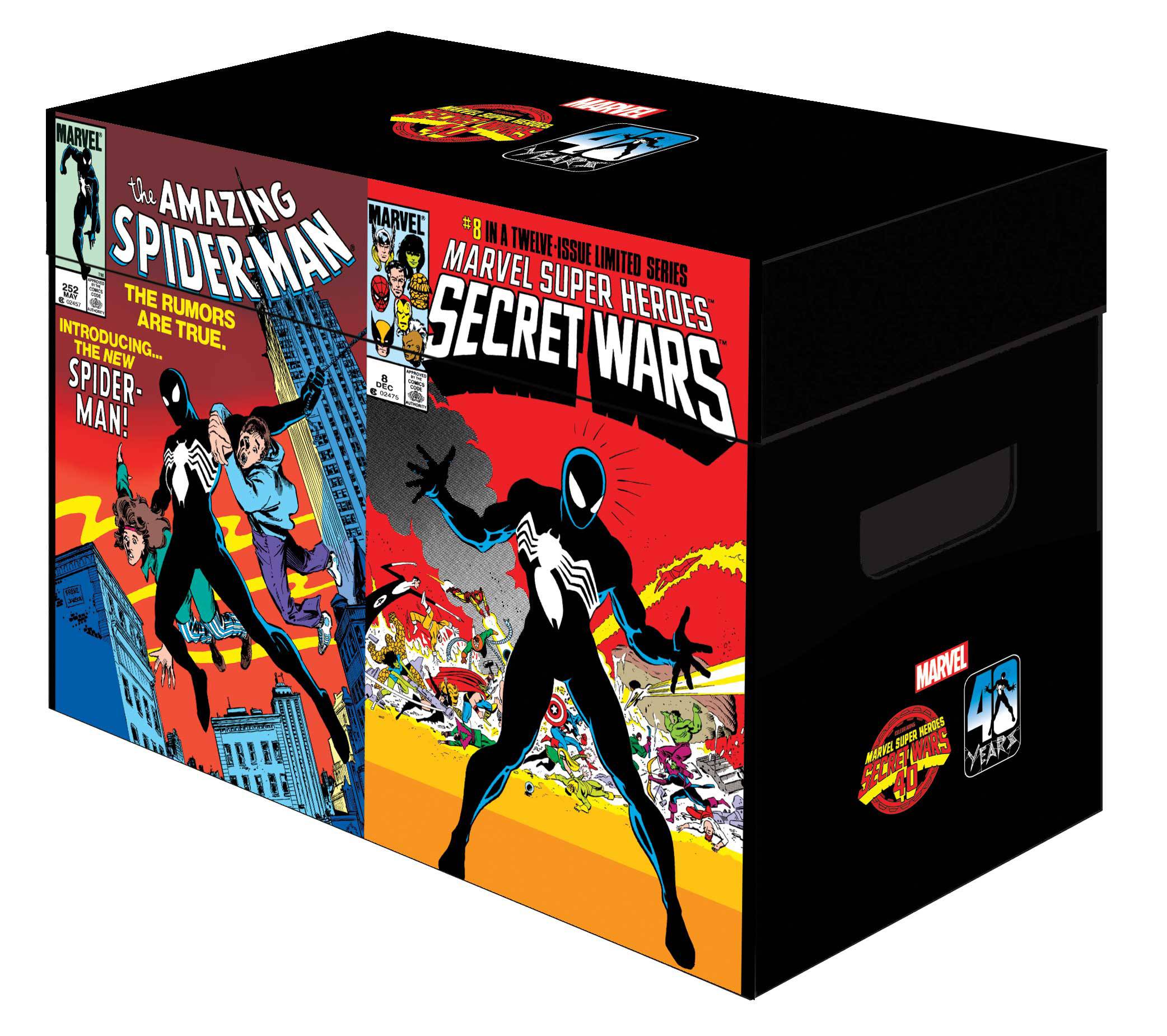MARVEL GRAPH COMIC BOX SPIDER-MAN SECRET WARS