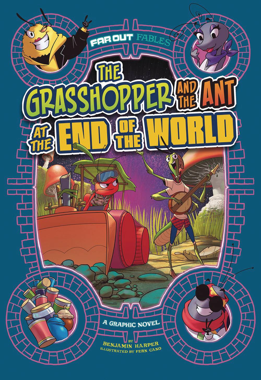 FAR OUT FABLES GRASSHOPPER & ANT AT END OF WORLD TP
