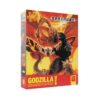 GODZILLA MOTHRA KING GHIDORAH ALL OUT ATTACK 1000 PC PUZZLE