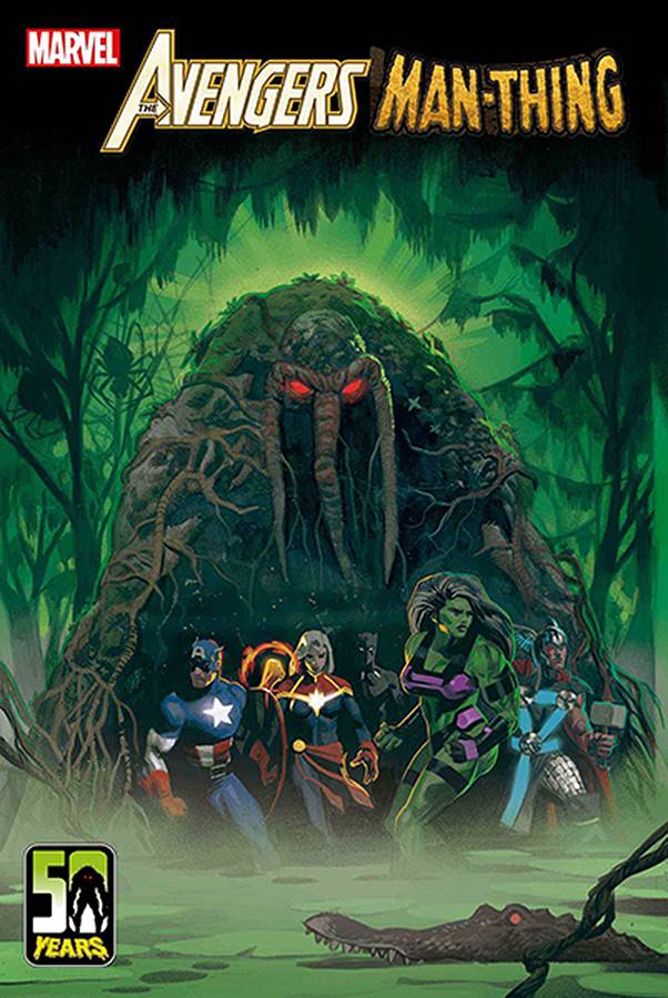 DF AVENGERS CURSE OF THE MAN THING #1 ORLANDO SGN
