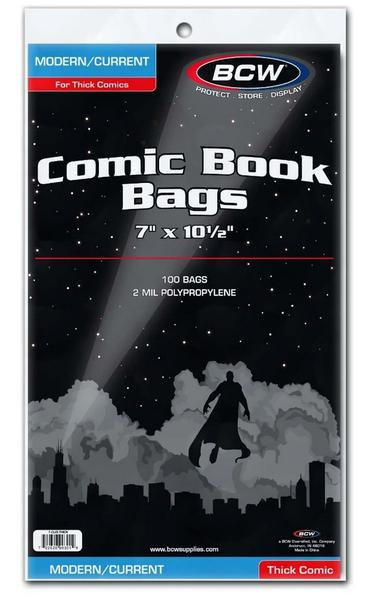 CURRENT COMIC BAGS THICK BCW