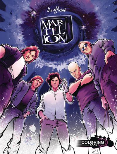 MARILLION H YEARS OFF COLORING BOOK TP
