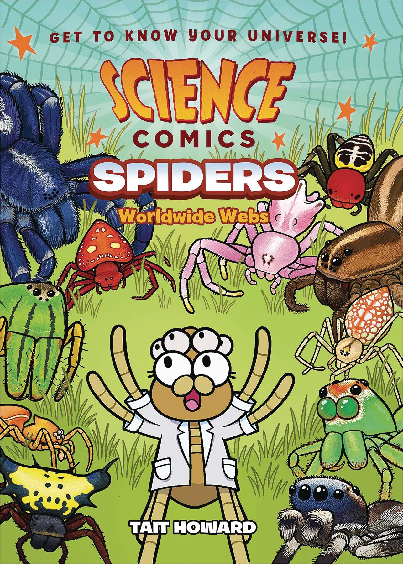 SCIENCE COMICS SPIDERS HC