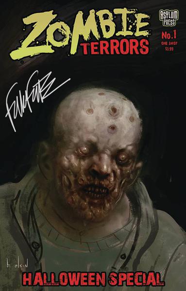 ZOMBIE TERRORS HALLOWEEN SP SGN ED