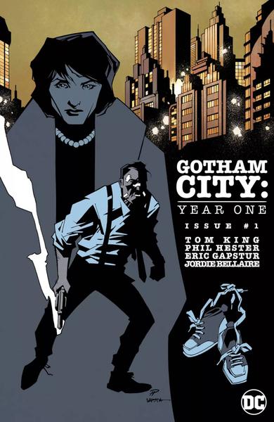 DF GOTHAM CITY YEAR ONE #1 KING SGN