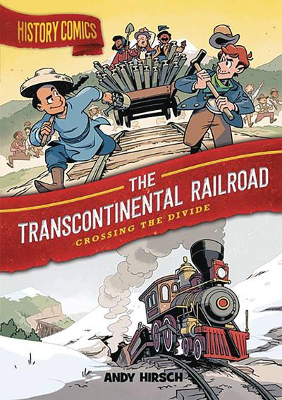 HISTORY COMICS TP TRANSCONTINENTAL RAILROAD