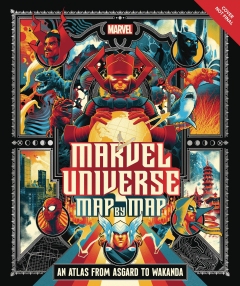 MARVEL UNIVERSE MAP BY MAP HC