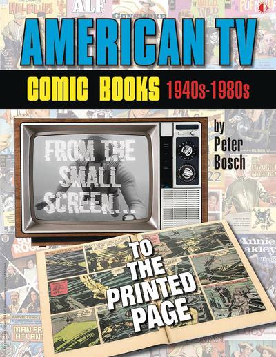 AMERICAN TV COMIC BOOKS 40S - 80S SMALL SCREEN PRINTED PAGE