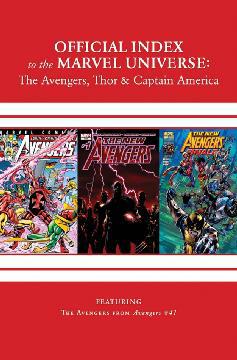 AVENGERS THOR CAPTAIN AMERICA OFFICIAL INDEX