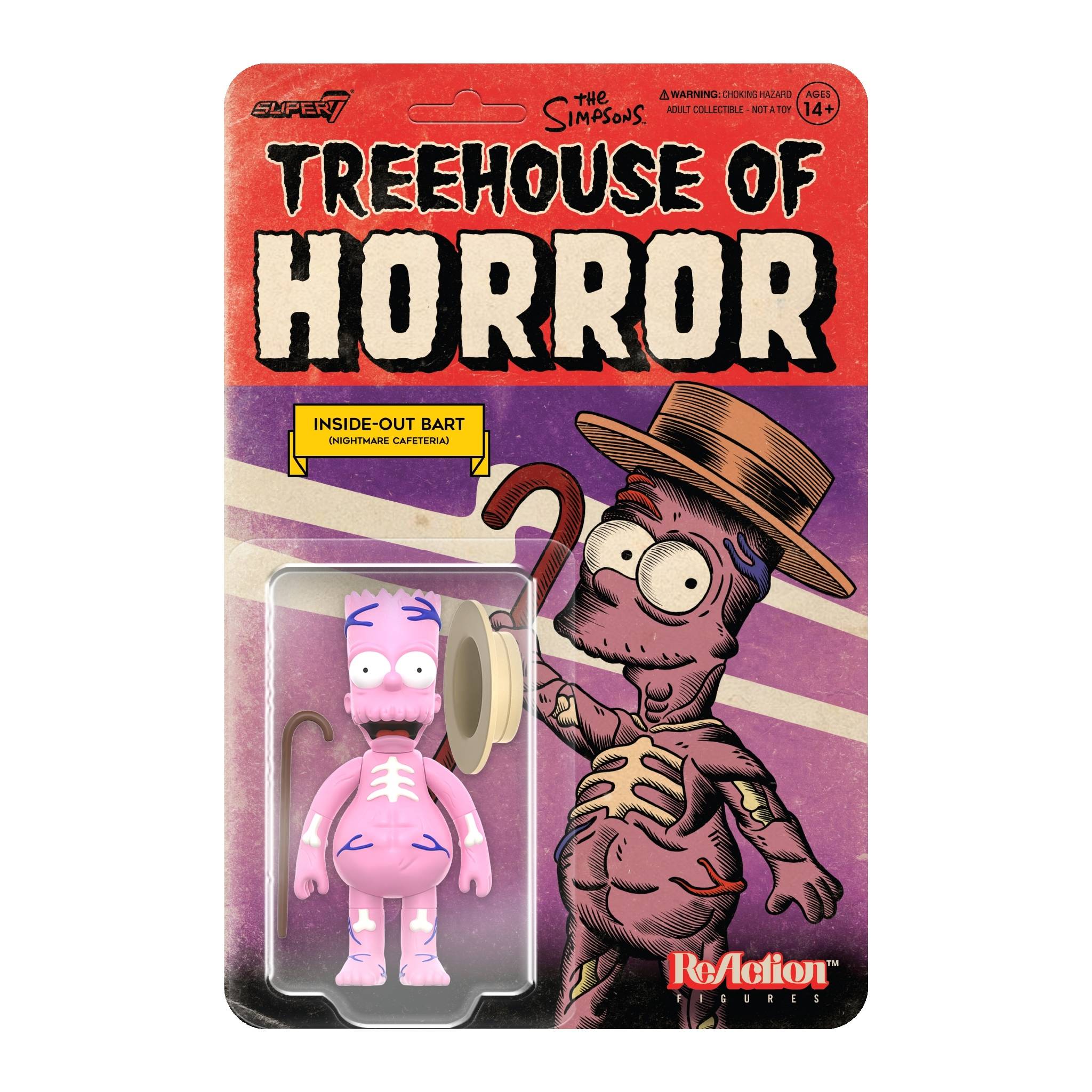 THE SIMPSONS REACTION W3 TH HORROR INSIDE OUT BART FIG