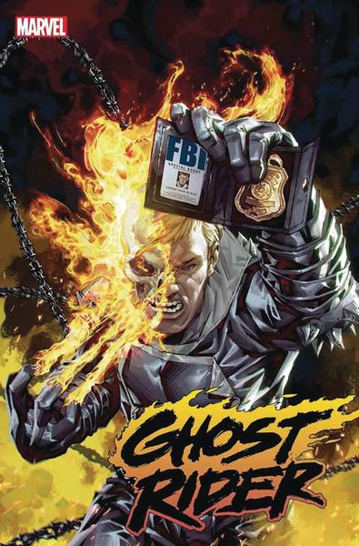 DF GHOST RIDER #7 PERCY SGN
