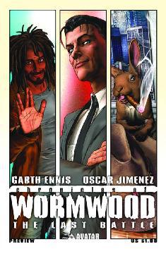 GARTH ENNIS CHRONICLES OF WORMWOOD LAST BATTLE PREVIEW