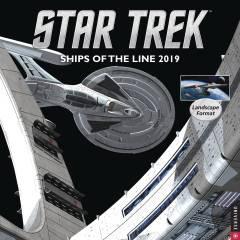 STAR TREK SHIPS OF LINE 2019 WALL CALENDAR