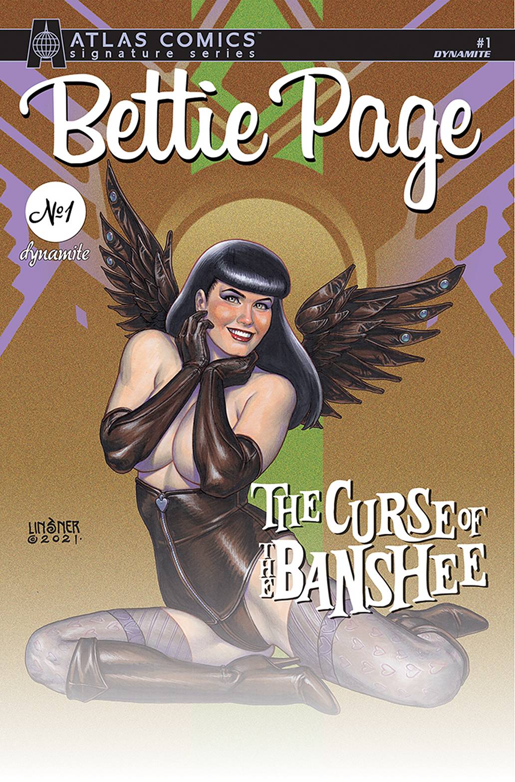 BETTIE PAGE & CURSE OF THE BANSHEE LINSNER SGN ATLAS ED