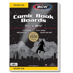 BCW BACKING BOARDS GOLDEN