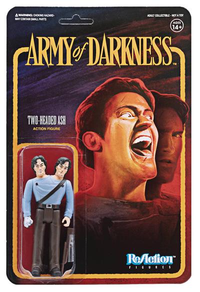ARMY OF DARKNESS TWO-HEADED ASH REACTION FIGURE