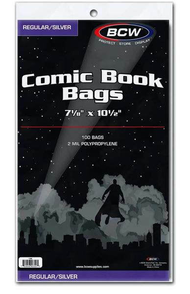 COMIC BAGS SILVER BCW