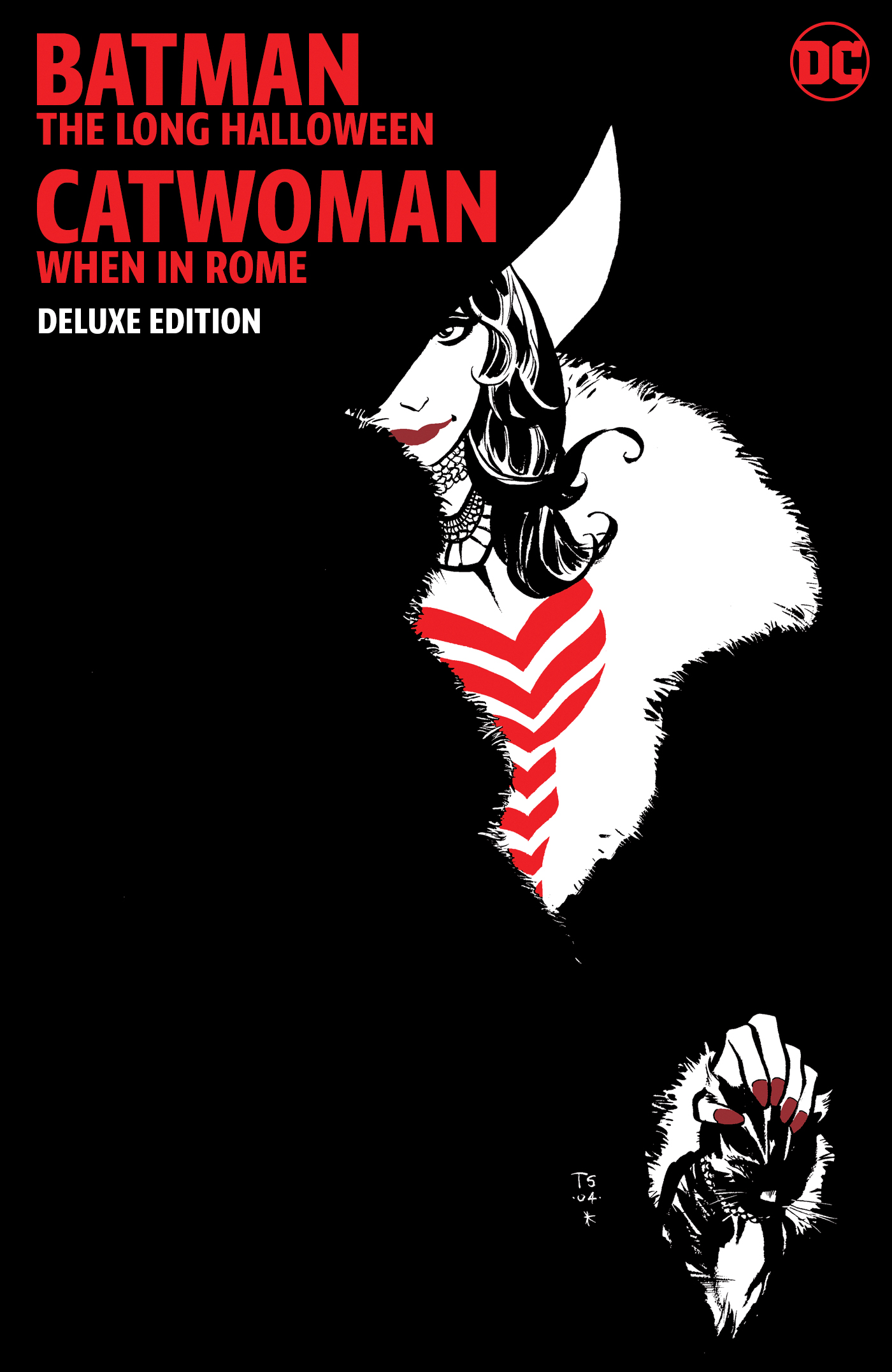 BATMAN LONG HALLOWEEN CATWOMAN WHEN IN ROME THE DLX ED HC