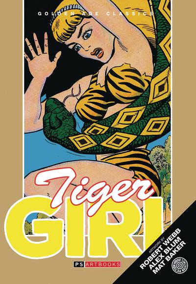 GOLDEN AGE FIGHT COMICS FEATURES TIGER GIRL HC 01