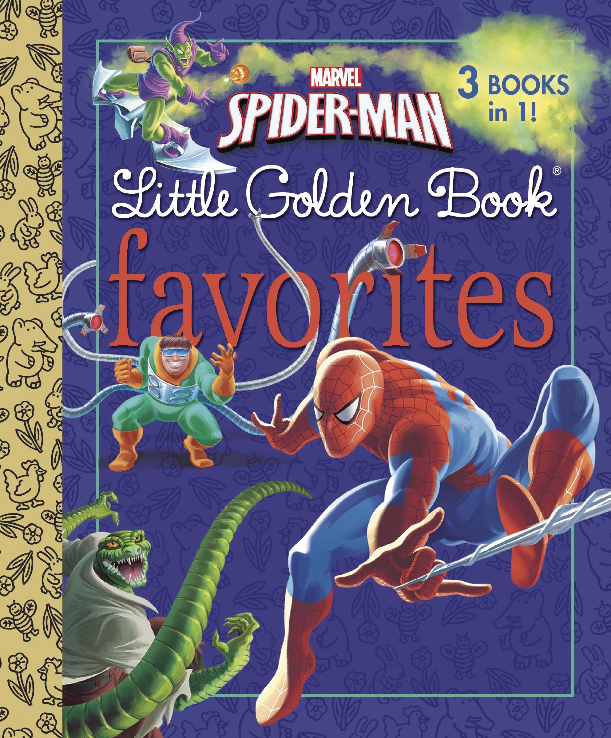 SPIDER MAN LITTLE GOLDEN BOOK FAVORITES