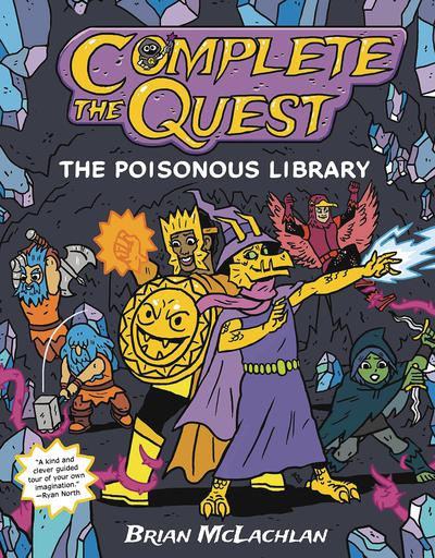 COMPLETE THE QUEST THE POISONOUS LIBRARY TP