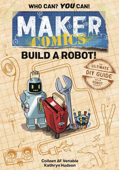 MAKER COMICS HC BUILD A ROBOT
