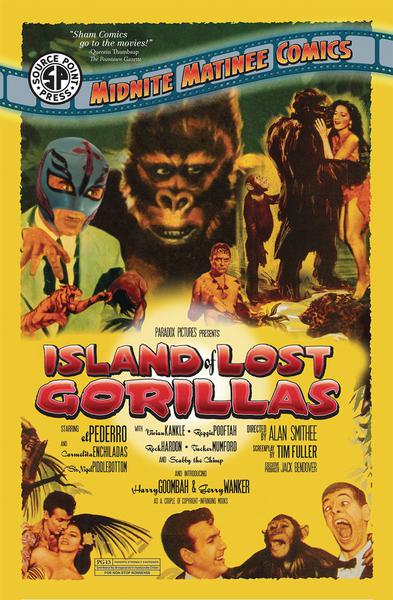 MIDNITE MATINEE COMICS PRESENTS ISLAND OF LOST GORILLAS TP 01