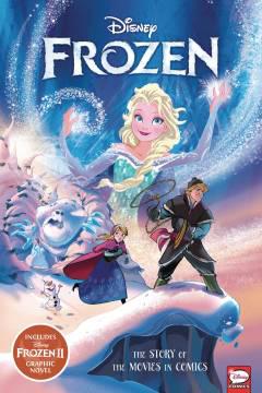 DISNEY FROZEN 2 STORY OF THE MOVIES IN COMICS HC