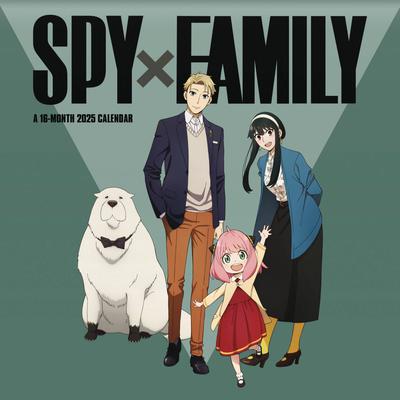 SPY X FAMILY 16 MONTH 2025 WALL CALENDAR