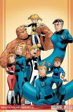 FANTASTIC FOUR AND POWER PACK